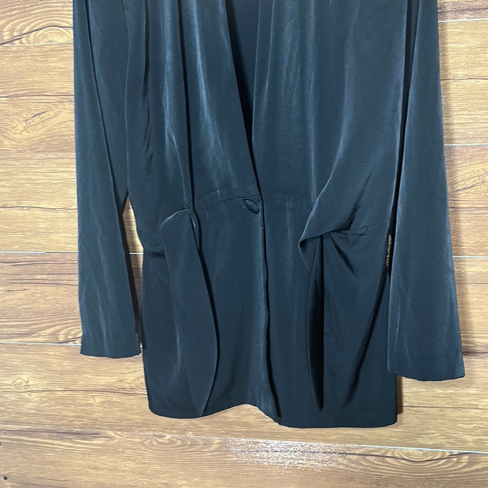 Maren & Maren Black Lightweight Jacket Super Soft Size Small View 3